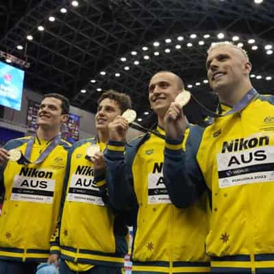 Aussie swim stalwarts stunned by golden night at worlds