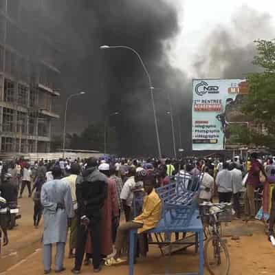 Niger presidential guard leading country following coup