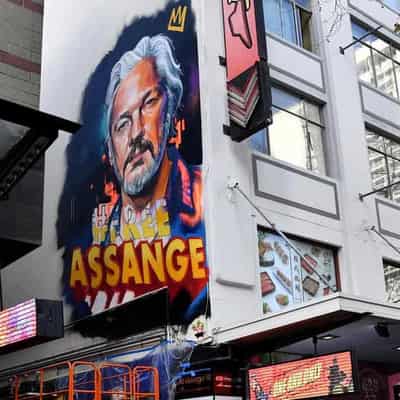 Assange supporters call for release ahead of US talks