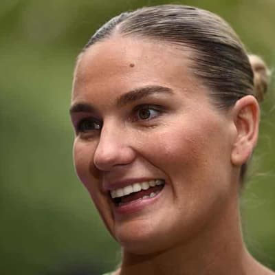 Diamonds hit century mark in netball World Cup win