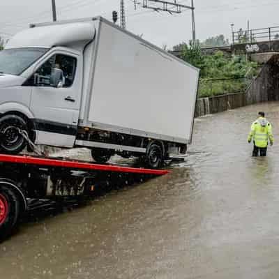 Warning to stay indoors as storms hit northern Europe