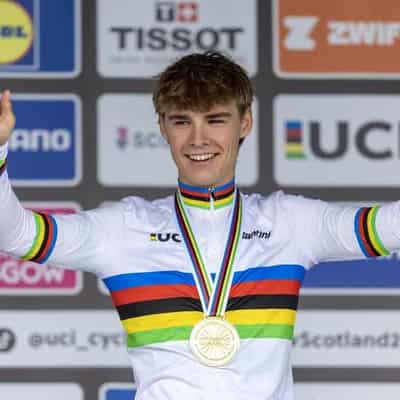 Aussie Chamberlain takes world junior time trial gold