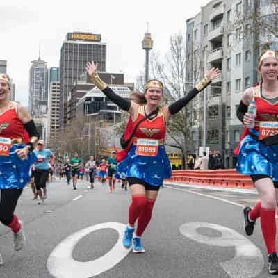 Sydney City2Surf runners put the fun into fundraising