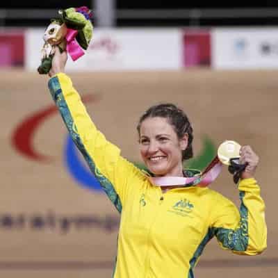 Para-cyclist Petricola wins third medal of world champs