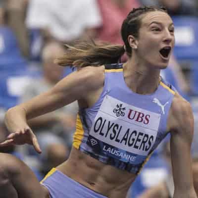 Olyslagers chasing high jump gold, record in Budapest