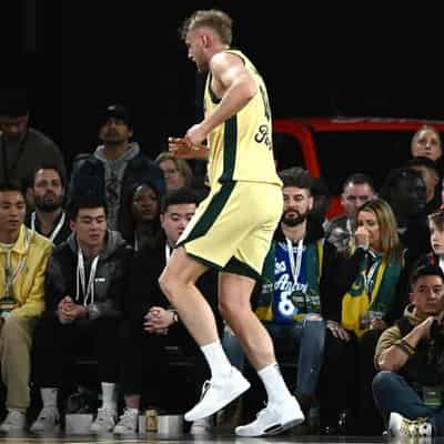 Landale hurt as Boomers crush South Sudan in WC warm-up