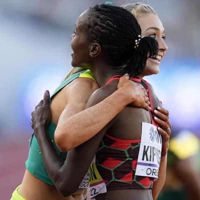 Kipyegon the 1500m runner to beat in Budapest