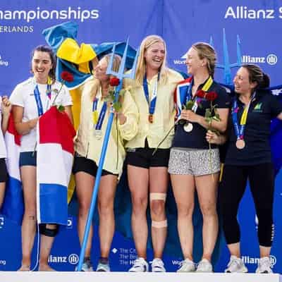 Aussie sailors secure bronze in sailing world champs