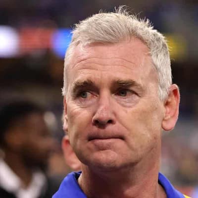 Eagles coach Adam Simpson made to sweat on his future