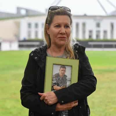 Bereft mum won't stop fight for 'discarded' veteran son