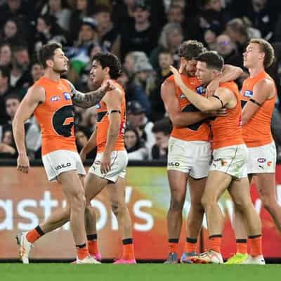 Giants' road warriors set for AFL finals journey