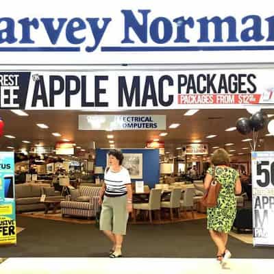 Sales down at Harvey Norman as cost of living bites