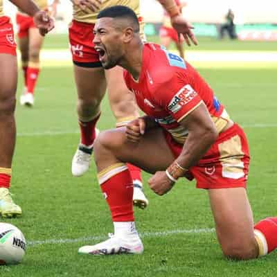 All eyes on Isaako as Dolphins winger nears magic feat