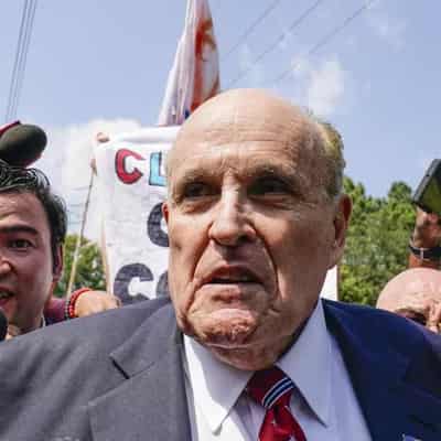 Giuliani pleads not guilty in Georgia election case