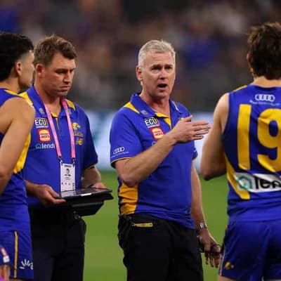 Eagles coach Simpson opens up after 'big few weeks'
