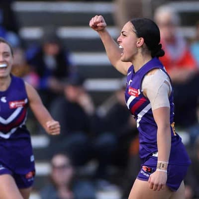 Tighe stars as Dockers pip Eagles in AFLW derby