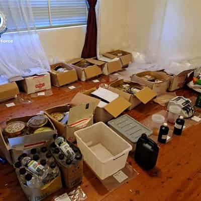 Clandestine meth lab uncovered on Sydney's north shore