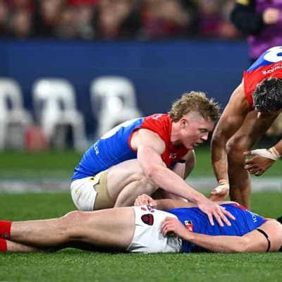 Magpie Maynard plays down smother that KO'd Brayshaw