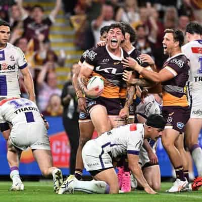 Broncos whip injury-hit Storm to end 14-year hoodoo