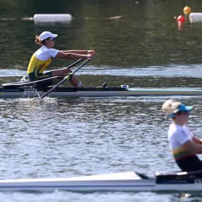 Ayers, Altschwager snatch rowing gold at worlds