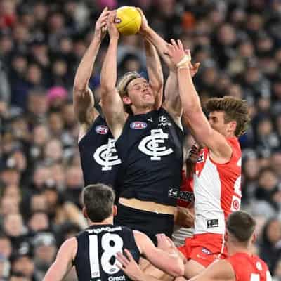 Blues star Walsh not yet ready to reflect on AFL season