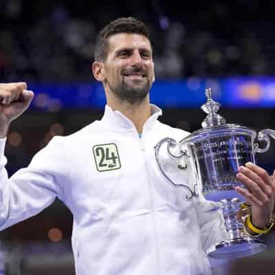 Djokovic still hungry after winning grand slam No.24