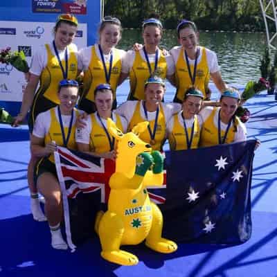 Australia add to medal haul on world rowing's final day