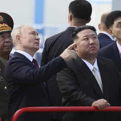 Putin and North Korea's Kim talk Ukraine and satellites