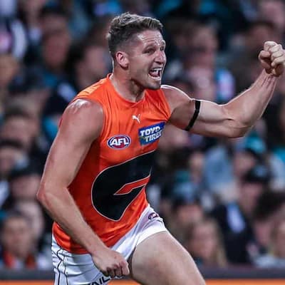 GWS forward Hogan finally out of footy wilderness