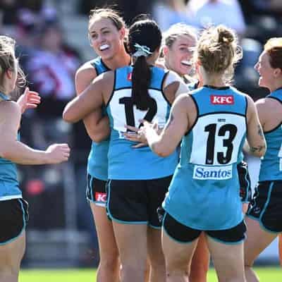 Port Adelaide fight back to beat St Kilda in AFLW