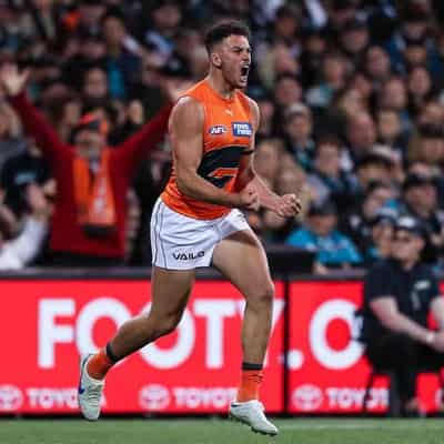 Riccardi nails Giant moment with last-quarter goal