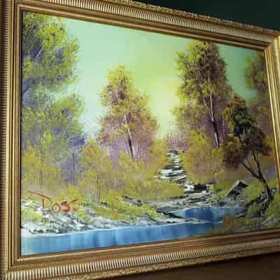 First Bob Ross TV painting for sale at $A16 million