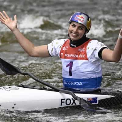 Aussie canoeing great Fox wins her 14th world title