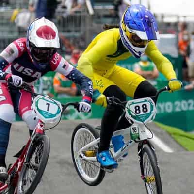 French connection helps Aussie claim BMX world cup win