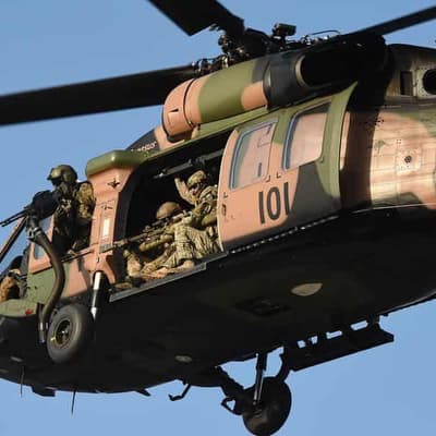 Troops head north as army braces for regional conflict