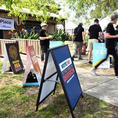 Voice volunteers hit the hustings as pre-polling opens