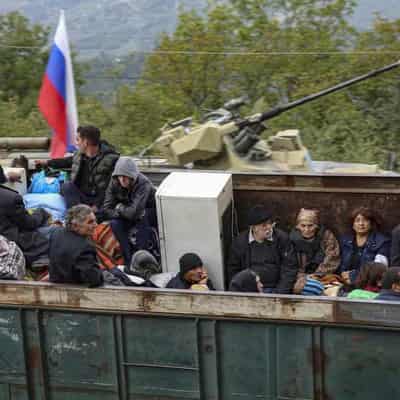 UN mission arrives as ethnic Armenian exodus nears end