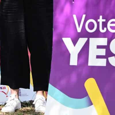 Yes23 campaign warned over 'misleading' colour on signs