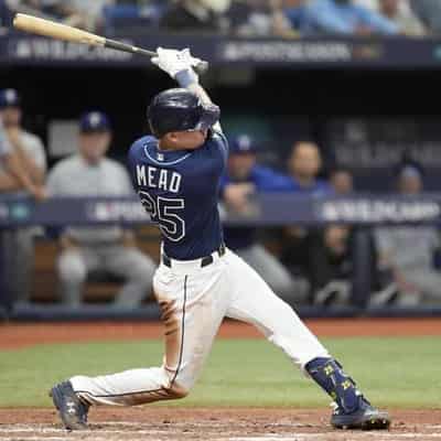 Mead drives in only Rays run as Texas sweep MLB series