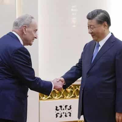 Schumer calls on Xi to support Israel after attacks