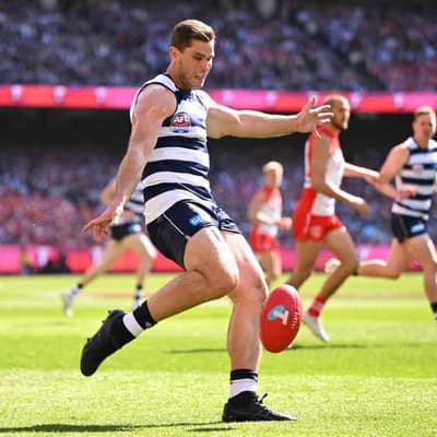 Demons fall short in bid to nab star Geelong spearhead