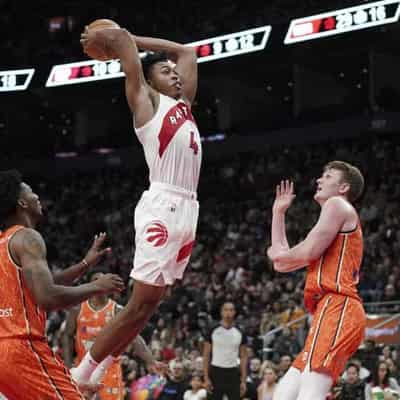 Raptors crush NBL outfit Cairns 134-93 in Toronto