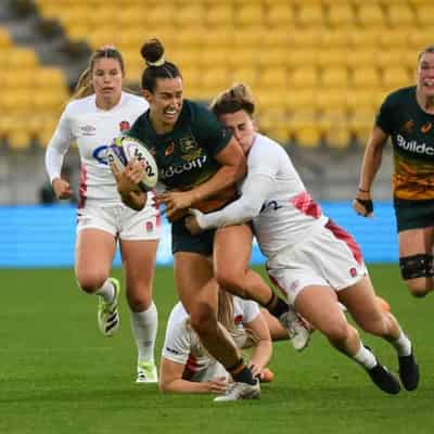 Red Roses bully Wallaroos in WXV 1 opener