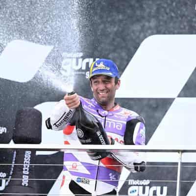 France's Zarco pinches thrilling Australian MotoGP win