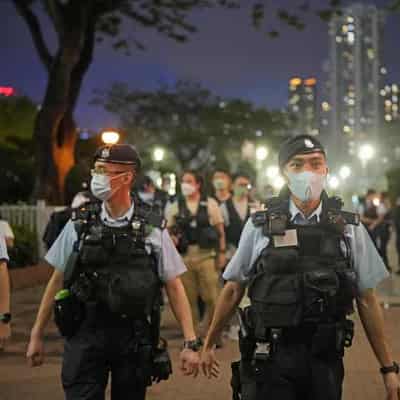 Hong Kong police visit raises concerns