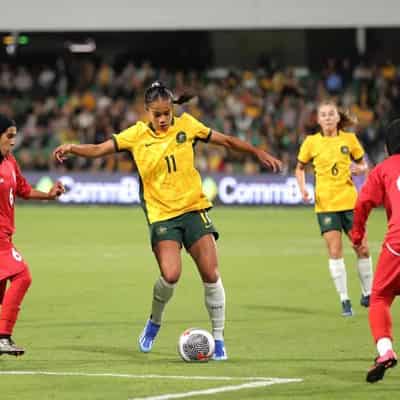 Matildas coach's mind blown by Mary Fowler magic