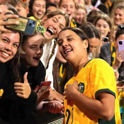 Matilda Sam Kerr a fan favourite even in Iran