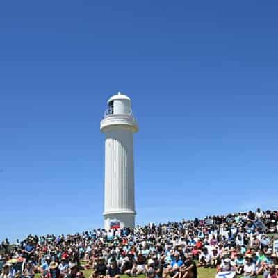 Rally against wind farm generates major public support