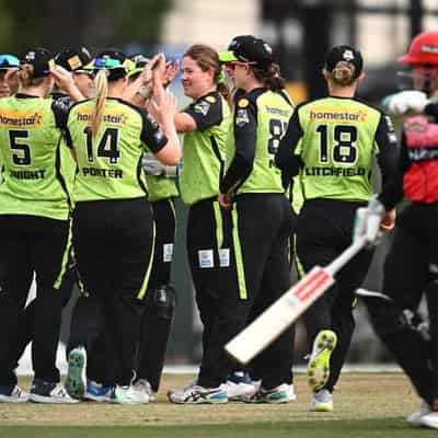 Thunder flex WBBL muscle with big win over Renegades