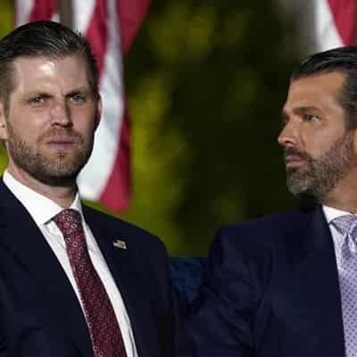 Trump's sons tell trial they weren't aware of fraud